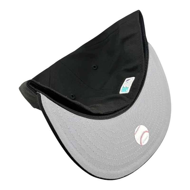 Los Angeles Dodgers Black Script Viva Patch Grey UV New Era 59FIFTY Fitted Hat