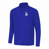 Los Angeles Dodgers Royal Blue Antigua Mens Quarter-Zip Pullover Jacket