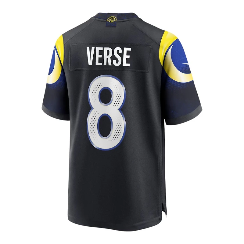 Los Angeles Rams Jared Verse 2025 Rivalries Collection Black Nike Game Jersey