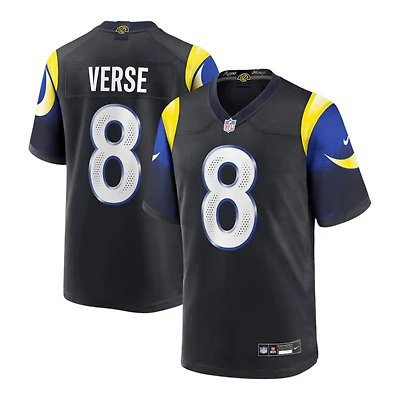 Los Angeles Rams Jared Verse 2025 Rivalries Collection Black Nike Game Jersey