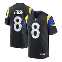 Los Angeles Rams Jared Verse 2025 Rivalries Collection Black Nike Game Jersey