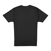 San Antonio Spurs Black and Silver New Era T-Shirt