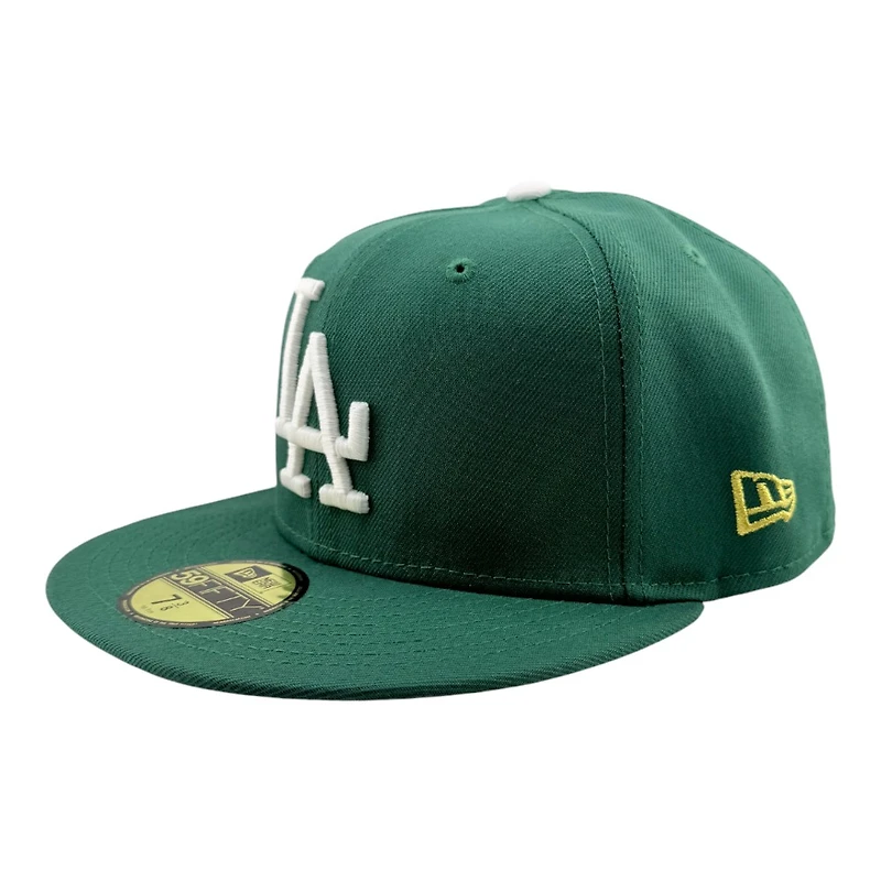 Los Angeles Dodgers Emerald Green 8x Champs Patch Grey UV New Era 59FIFTY Fitted Hat