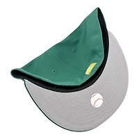 Los Angeles Dodgers Emerald Green 8x Champs Patch Grey UV New Era 59FIFTY Fitted Hat