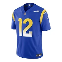 Los Angeles Rams Puca Nacua Royal Blue Nike Vapor F.U.S.E Limited Jersey