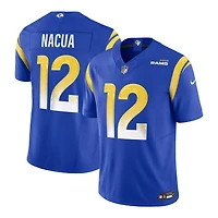 Los Angeles Rams Puca Nacua Royal Blue Nike Vapor F.U.S.E Limited Jersey