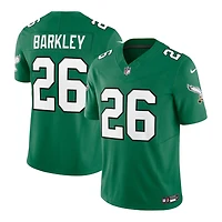 Philadelphia Eagles Saquon Barkley Kelly Green Nike Vapor F.U.S.E Limited Jersey