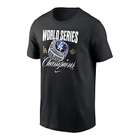 Los Angeles Dodgers Black Nike 2025 World Series Champions Ring T-Shirt