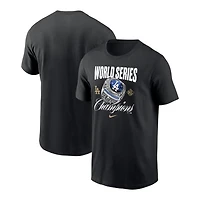 Los Angeles Dodgers Black Nike 2025 World Series Champions Ring T-Shirt