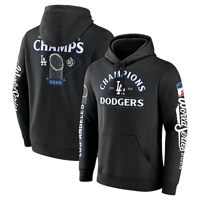 Los Angeles Dodgers Black 2025 World Series Champions Fanatics Hoodie