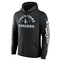 Los Angeles Dodgers Black 2025 World Series Champions Fanatics Hoodie