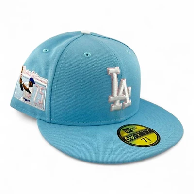 Los Angeles Dodgers "Cotton Candy Skies" Jackie Robinson Patch Pink UV New Era 59FIFTY Fitted Hat