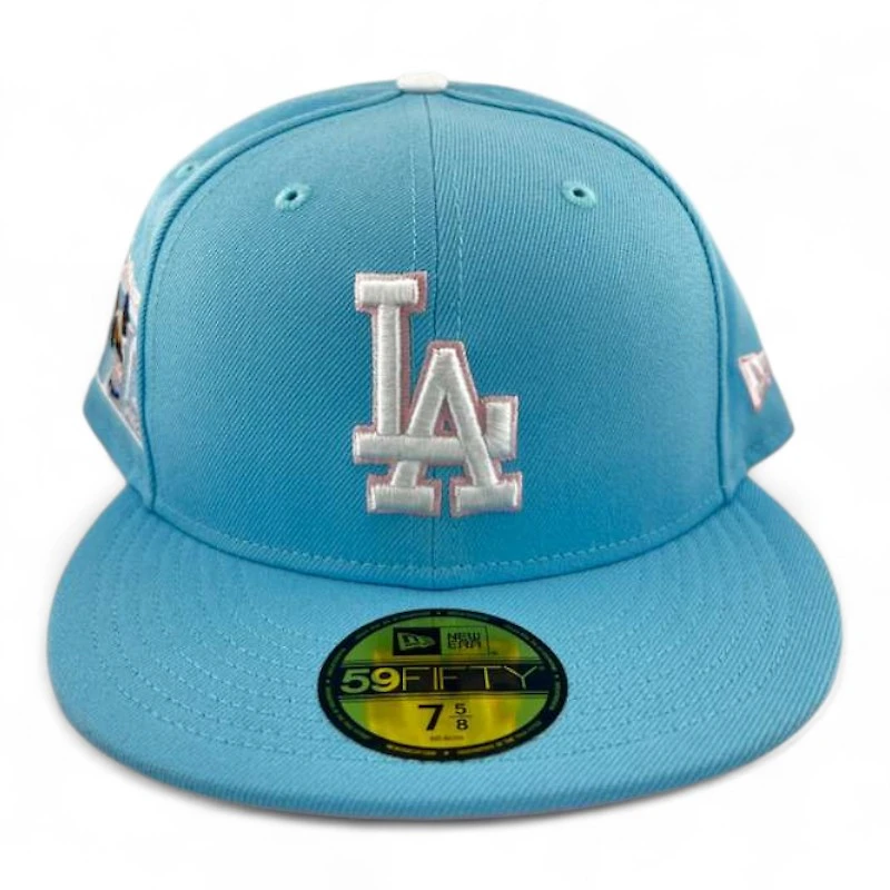 Los Angeles Dodgers "Cotton Candy Skies" Jackie Robinson Patch Pink UV New Era 59FIFTY Fitted Hat
