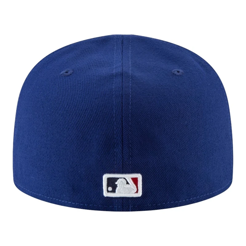 Los Angeles Dodgers Royal Blue On-Field 2025 World Series Champions Patch Black UV New Era 59FIFTY Fitted Hat