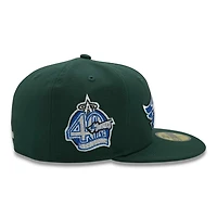Anaheim Angels Dark Green "Freedom" 40th Anniversary Patch Grey UV New Era 59FIFTY Fitted Hat