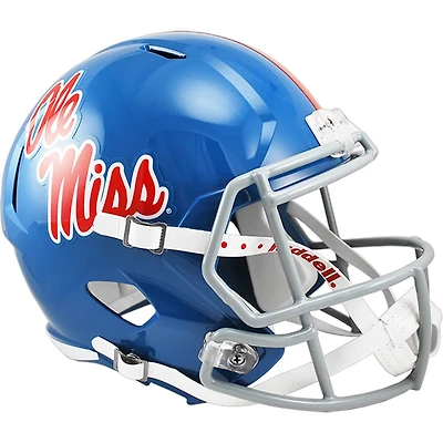 Ole Miss Rebels Blue Replica Speed Full Size Helmet