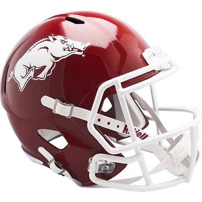 Arkansas Razorbacks Maroon Replica Speed Full Size Helmet