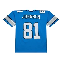 Detroit Lions Calvin Johnson Blue 2007 Legacy Mitchell & Ness NFL Jersey