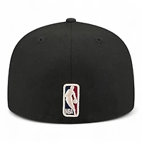 Toronto Raptors Black 1995-2007 Hardwood Classics New Era 59FIFTY Fitted Hat