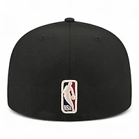 San Antonio Spurs Black 1981-2001 Hardwood Classics New Era 59FIFTY Fitted Hat