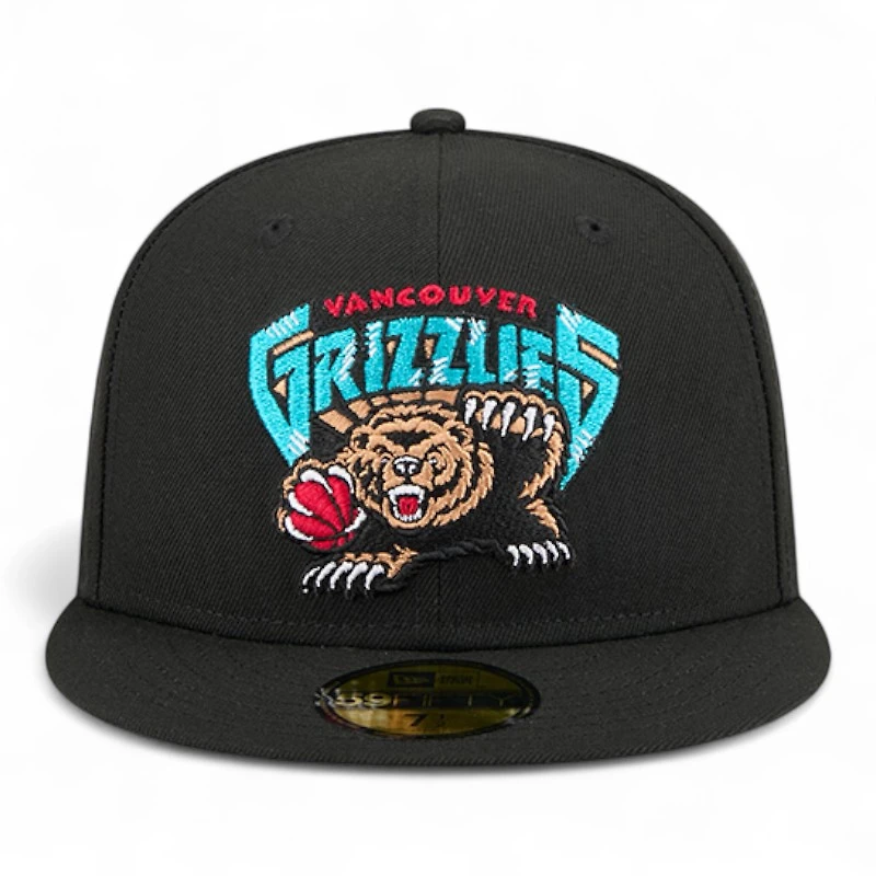 Vancouver Grizzlies 1995-2001 Hardwood Classics New Era 59FIFTY Fitted Hat