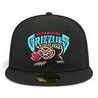 Vancouver Grizzlies 1995-2001 Hardwood Classics New Era 59FIFTY Fitted Hat