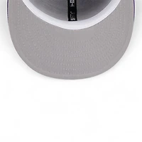 Los Angeles Lakers Purple Hardwood Classics New Era 59FIFTY Fitted Hat