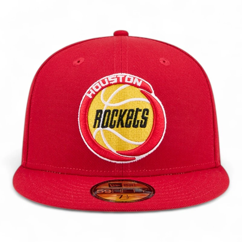 Houston Rockets Red 1972-1994 Hardwood Classics New Era 59FIFTY Fitted Hat