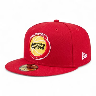 Houston Rockets Red 1972-1994 Hardwood Classics New Era 59FIFTY Fitted Hat