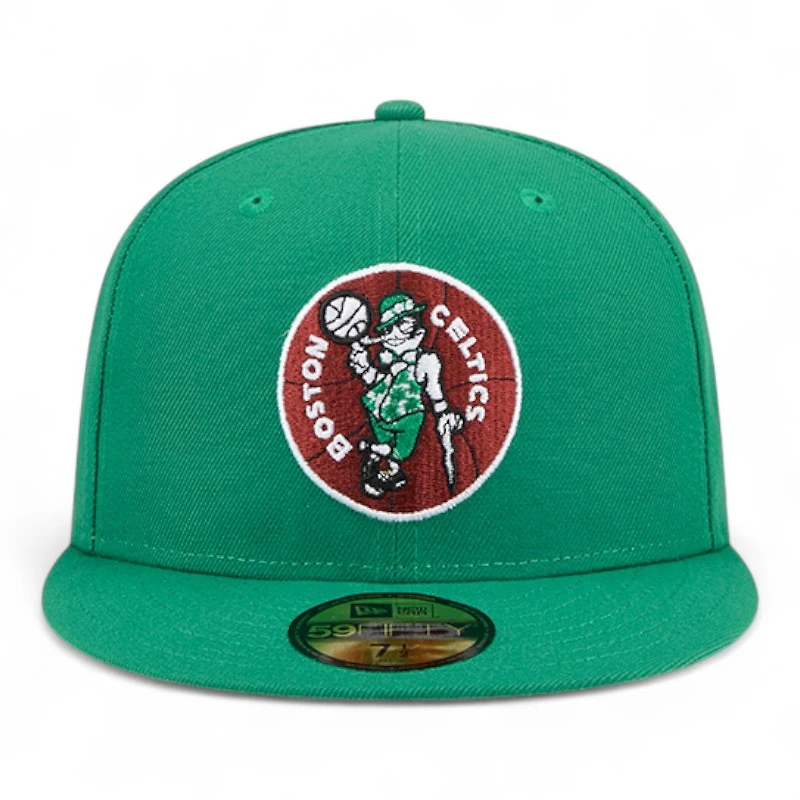 Boston Celtics Green 1968-1977 Hardwood Classics New Era 59FIFTY Fitted Hat