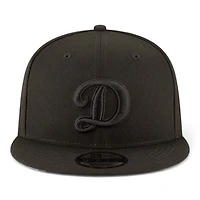 Los Angeles Dodgers Black on Black 2025 World Series Patch New Era 9FIFTY Snapback