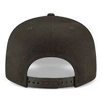 Los Angeles Dodgers Black on Black 2025 World Series Patch New Era 9FIFTY Snapback