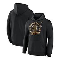 Los Angeles Dodgers Black and Gold 2025 World Series Champions Locker Room Parade Fanatics Hoodie