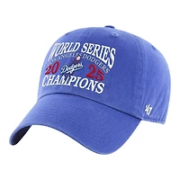 Los Angeles Dodgers Royal Blue 2025 World Series Champions '47 Clean Up Hat