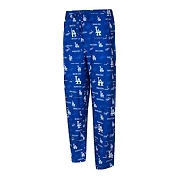 Los Angeles Dodgers Royal Blue Concepts Sport Mosaic PJ Pants