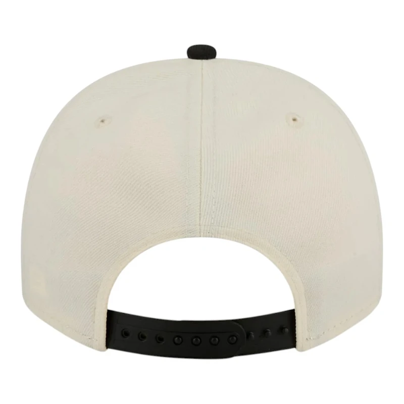 Washington Wizards Chrome and Black 2007-2011 Hardwood Classics New Era 9FIFTY A-Frame Snapback Hat