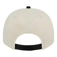 Washington Wizards Chrome and Black 2007-2011 Hardwood Classics New Era 9FIFTY A-Frame Snapback Hat