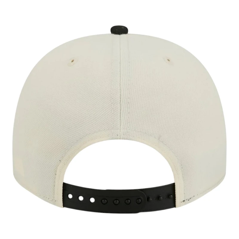 Toronto Raptors Chrome and Black 1995-2007 Hardwood Classics New Era 9FIFTY A-Frame Snapback Hat