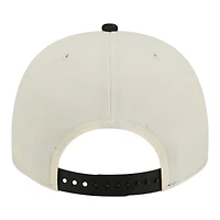 Toronto Raptors Chrome and Black 1995-2007 Hardwood Classics New Era 9FIFTY A-Frame Snapback Hat