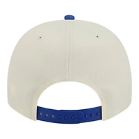 New York Knicks Chrome and Royal Blue 1945-1963 Hardwood Classics New Era 9FIFTY A-Frame Snapback Hat