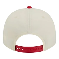 Houston Rockets Chrome and Red 1972-1994 Hardwood Classics New Era 9FIFTY A-Frame Snapback Hat