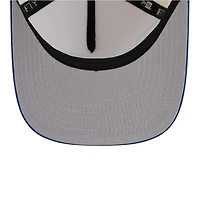 Dallas Mavericks Chrome and Royal Blue 1970-2000 Hardwood Classics New Era 9FIFTY A-Frame Snapback Hat