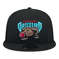 Vancouver Grizzlies Black 1995-2001 Hardwood Classics New Era 9FIFTY Snapback Hat
