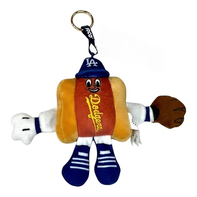 Los Angeles Dodgers Dodger Dog 6 Inch Backpack Clip Keychain