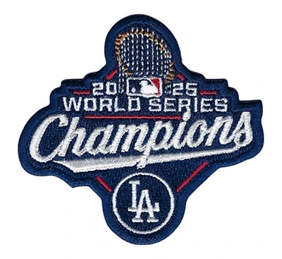 Los Angeles Dodgers World Series Champions 2025 Patch