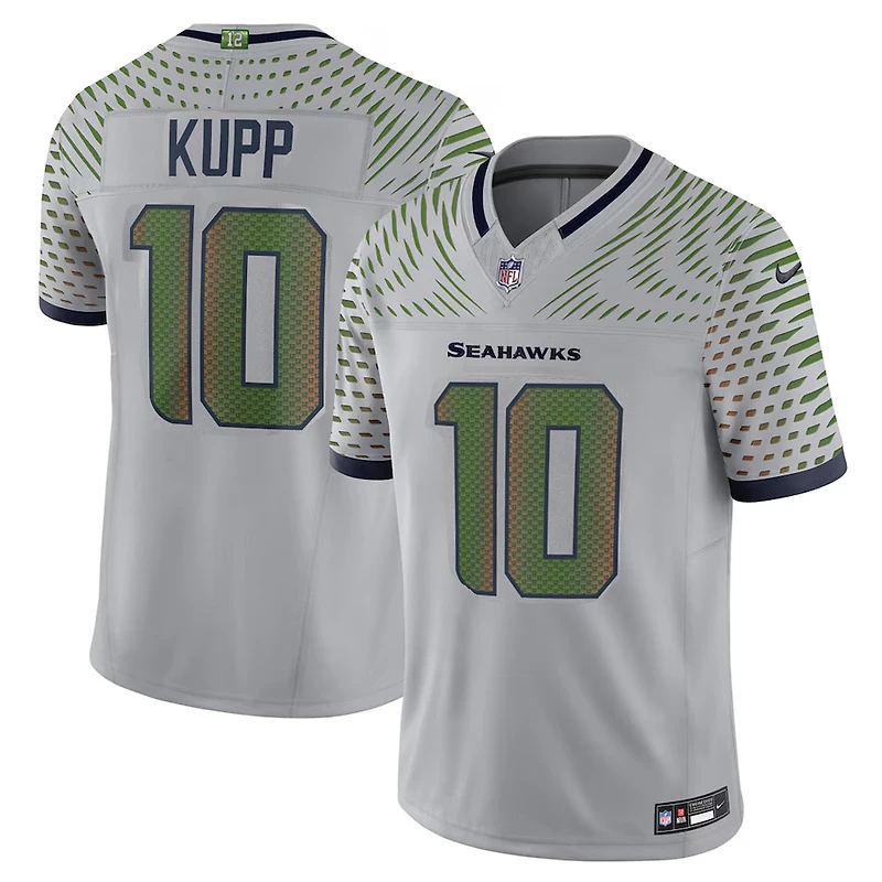 Seattle Seahawks Cooper Kupp Wolf Gray 2025 Rivalries Collection Nike Vapor F.U.S.E Limited Jersey