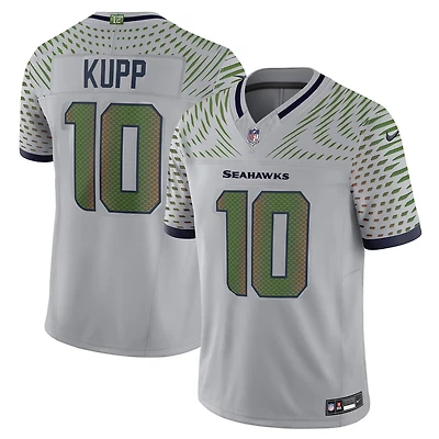Seattle Seahawks Cooper Kupp Wolf Gray 2025 Rivalries Collection Nike Vapor F.U.S.E Limited Jersey