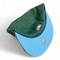 Chicago Cubs Cilantro Green and Walnut Be Alert Patch Sky Blue UV New Era 59FIFTY Fitted Hat