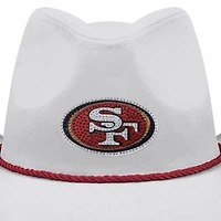 San Francisco 49ers White Rhinestone FOCO Cowboy Hat
