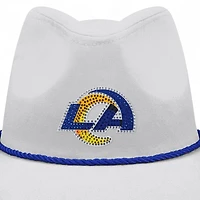 Los Angeles Rams White Rhinestone FOCO Cowboy Hat